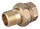 Lead Free Bronze Water Meter Coupling Eco Copper Nuts and Liners for Water Meters
