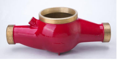High Speed Brass Water Meter Body DN15 - DN50 Multi Jet Water Meter